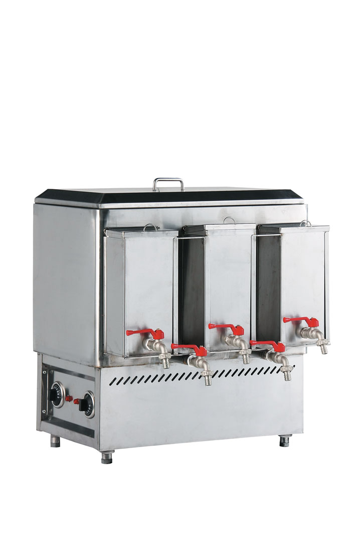 Water Boiler With 3 Compartments
